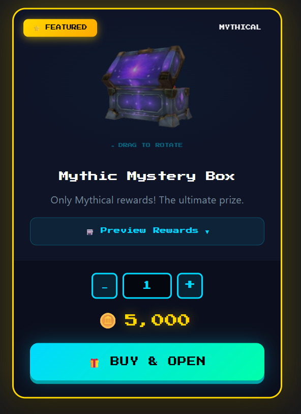 Mythical Mystery Box