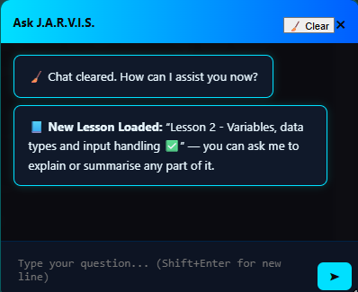 Lesson Awareness Mobile View