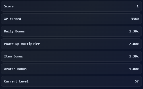 Item Buffs and Powerups